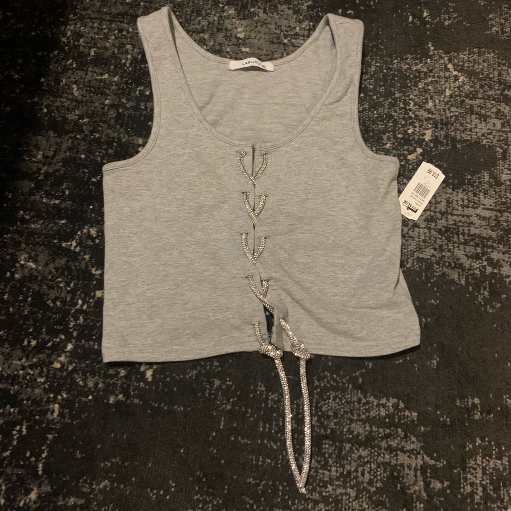 Bling Gray Shirt